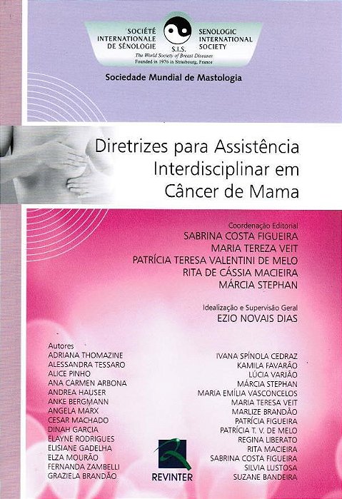 Livro Diretrizes para Assistência Interdisciplinar em Câncer de Mama