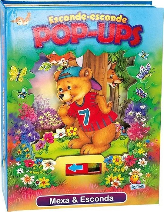 Livro Esconde-esconde Pop-ups -  Col. Aventuras Pop-ups - The Book Company