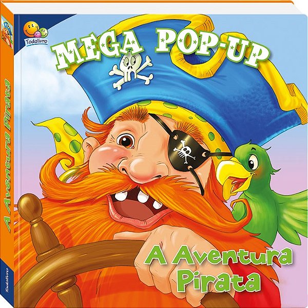 Livro Mega Pop-up: a Aventura Pirata