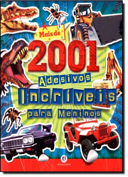 Livro Mais de 2.001 Adesivos Incriveis para Meninos - Igloo Books