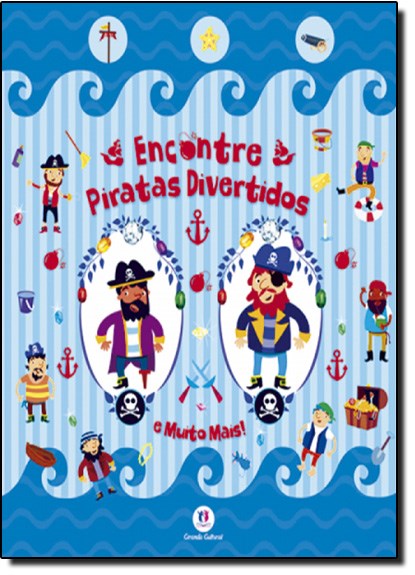 Livro Encontre Piratas Divertidos e Muito Mais! - Ciranda Cultural