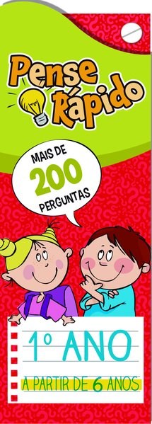 Livro Pense Rapido - Mais de 200 Perguntas - Ciranda Cultural