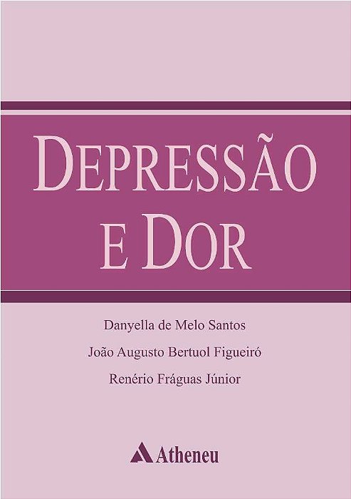 Livro Depressão e Dor