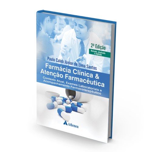 Livro Farmacia Clinica e Atencao Farmaceutica - Contexto Atual, Exames Laboratori - Santos