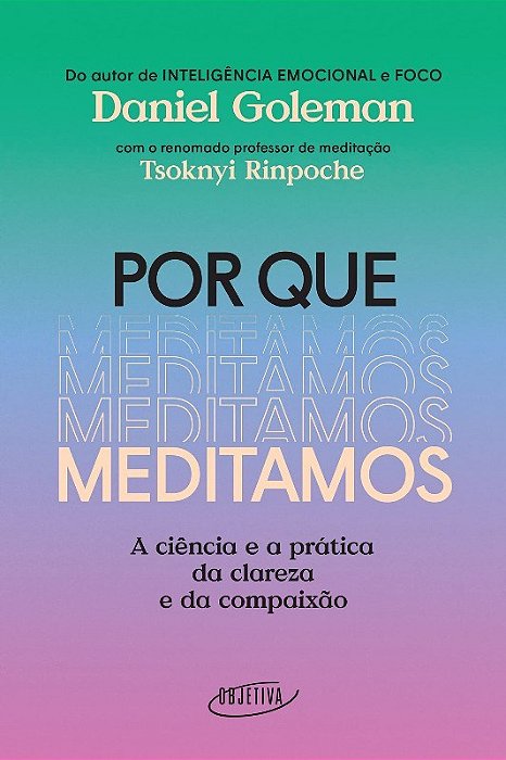 Livro Por Que Meditamos: a Ciencia e a Pratica da Clareza e da Compaixao - Goleman / Rinpoche