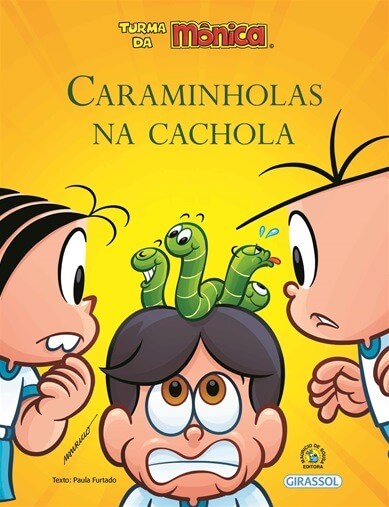 Livro Caraminholas na Cachola - Turma da Mônica