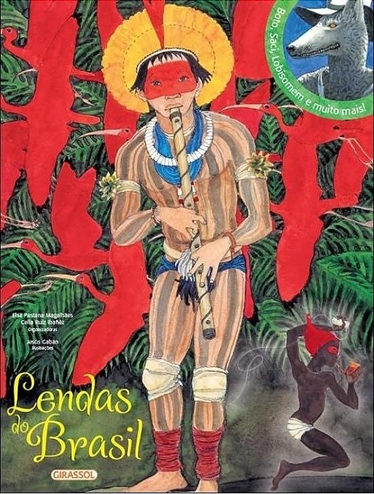 Livro Lendas Do Brasil - Girassol