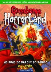 Livro Goosebumps Horrorland 12 as Ruas do Parque do Pânico - Stine - Fundamento