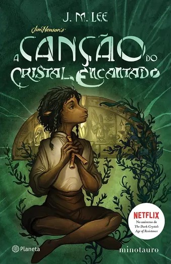 Livro Cancao do Cristal Encantado - Lee