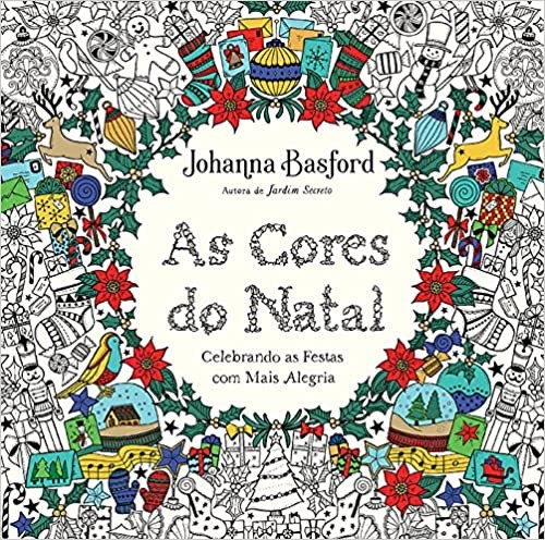 Livro Cores Do Natal - Basford - Sextante