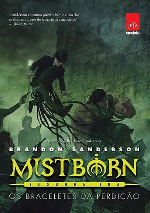 Livro MISTBORN - OS BRACELETES DA PERDICAO - SEGUNDA ERA -  3 - LEYA