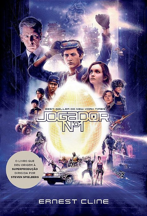 Livro Jogador N 1 - Capa Filme - Leya
