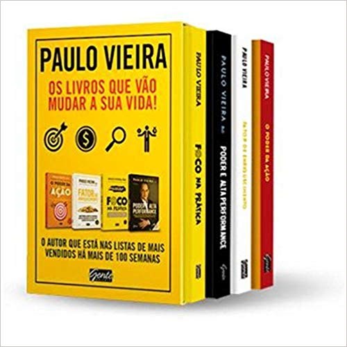 Livro Box Paulo Vieira - 4 Volumes - Vieira - Gente