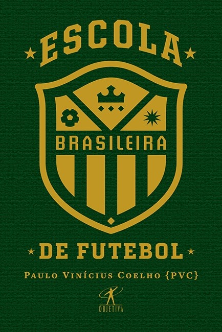 Livro Escola Brasileira de Futebol - Coelho - Objetiva