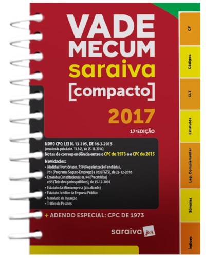 Livro Vade Mecum Saraiva Compacto - Editora Saraiva
