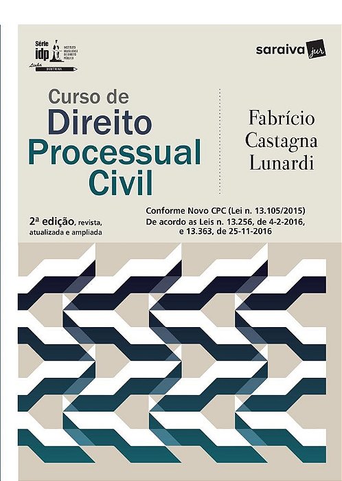 Livro Curso De Direito Processual Civil - Serie Idp - Saraiva