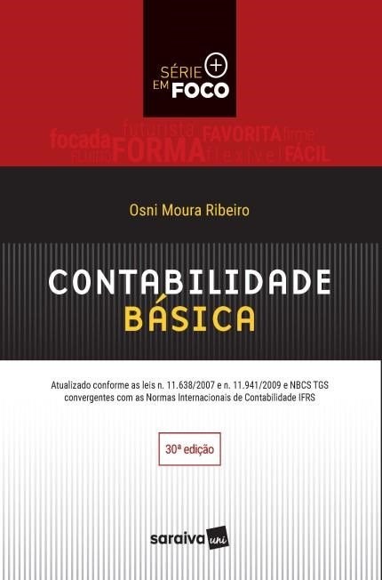 Livro Contabilidade Básica  Ribeiro
