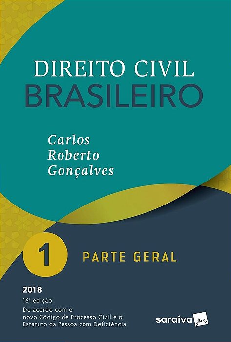 Livro Direito Civil Brasileiro Vol 1 - Goncalves - Saraiva - 16 Ed