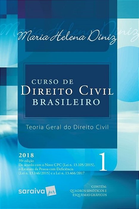Livro Curso De Direito Civil Brasileiro Vol 1 - Saraiva - 35 Ed