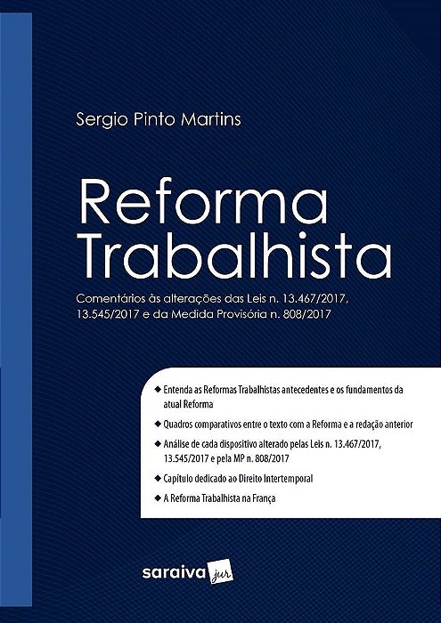 Livro Reforma Trabalhista - Martins