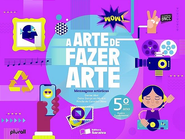 Livro Arte de Fazer Arte - 5 ano - Haddad - Saraiva