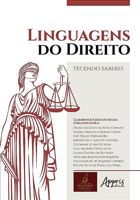 Livro Linguagens do Direito: Tecendo Saberes - Souza