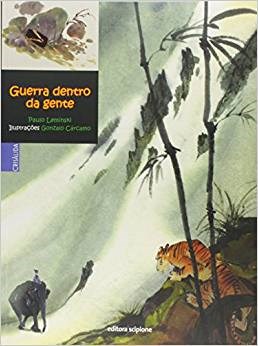 Livro Guerra Dentro da Gente - Leminski - Scipione