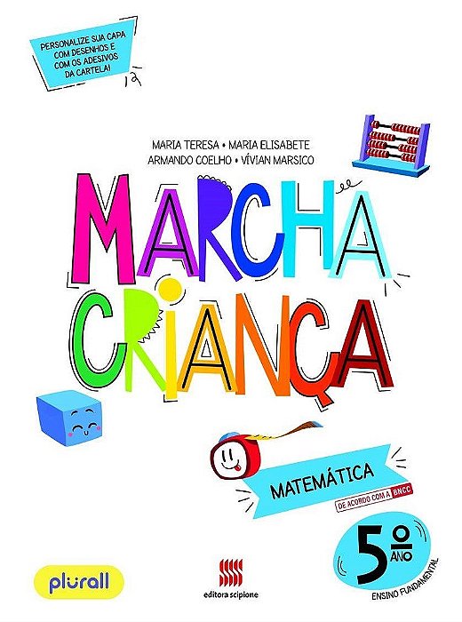 Livro Marcha Criança Matemática 5 ano - Teresa - Scipione