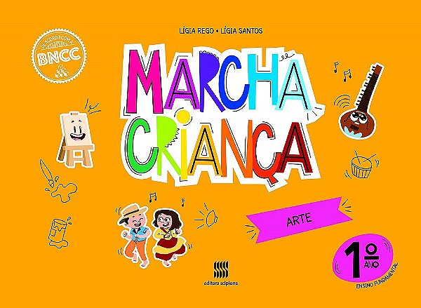 Livro Marcha Criança Arte 1 Ano - Rego - Scipione