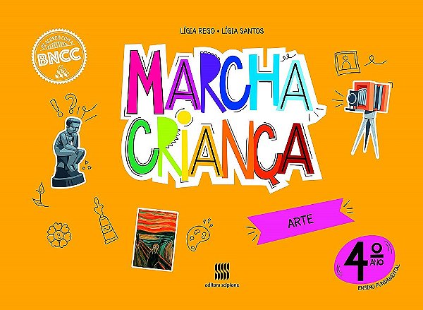 Livro Marcha Criança Arte 4 Ano - Rego - Scipione