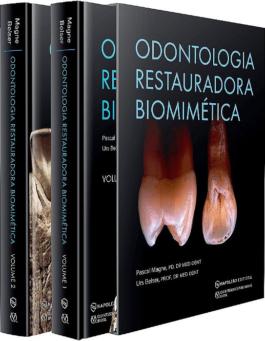 Livro Odontologia Restauradora Biomimetica: Vol. 1 e 2 - Magne/belser
