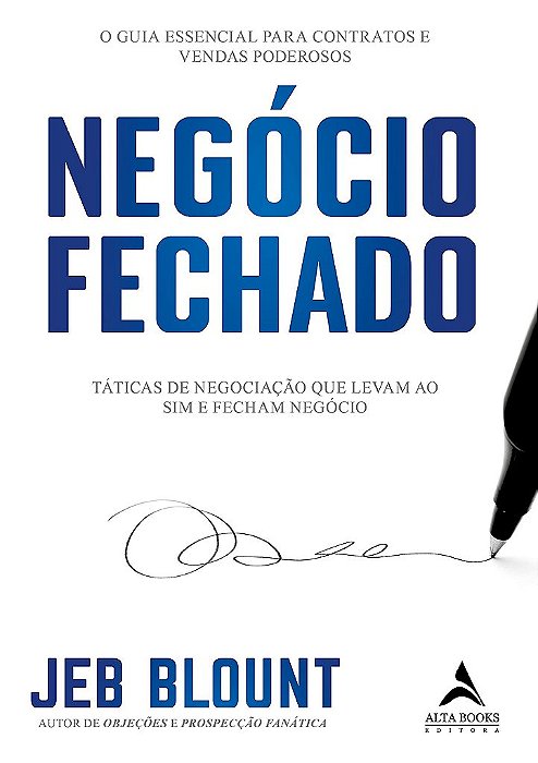 Livro Negocio Fechado - (alta Books) - Blount
