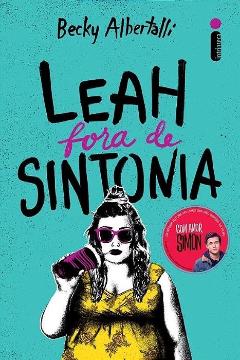 Livro Leah Fora de Sintonia - Albertalli