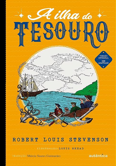 Livro Ilha do Tesouro - Guimarães - Autêntica