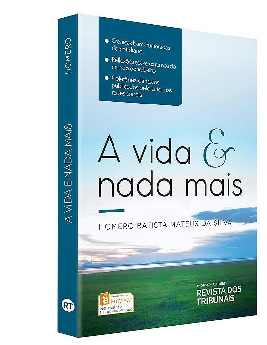 Livro Vida e Nada Mais, A - Silva