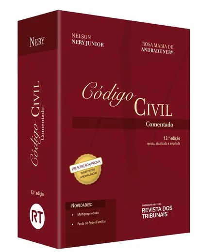 Livro Código Civil Comentado - Nery Junior - RT