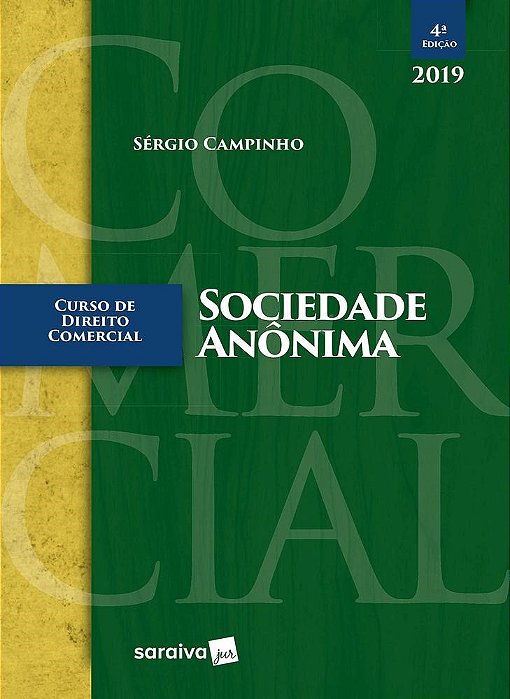 Livro CURSO DE DIREITO COMERCIAL  SOCIEDADE ANONIMA - SARAIVA - CAMPINHO