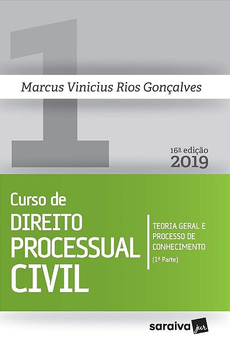 Livro Novo Curso De Direito Processual Civil - Vol 1 - Saraiva