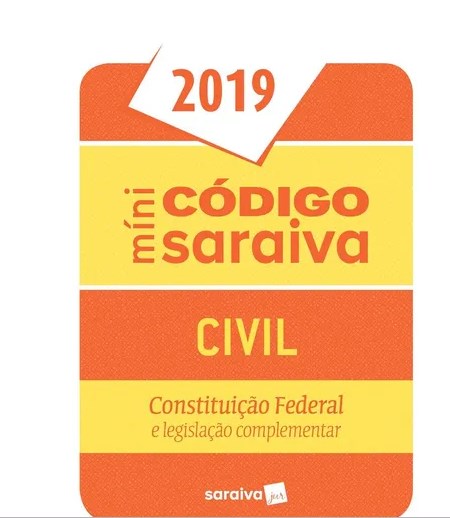 Livro Minicodigo Civil e Constituicao Federal - Editora Saraiva