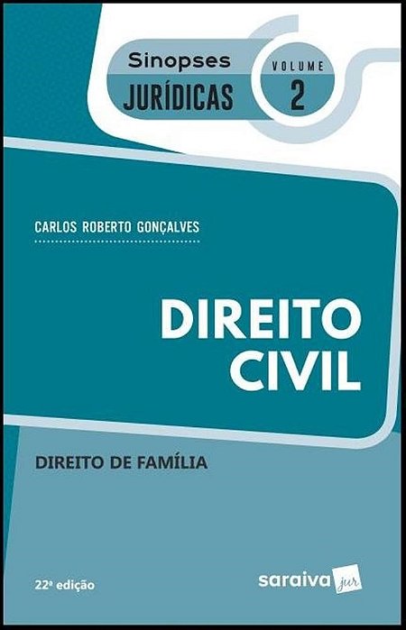Livro Direito Civil Direito de Familia - Vol 2 - Goncalves