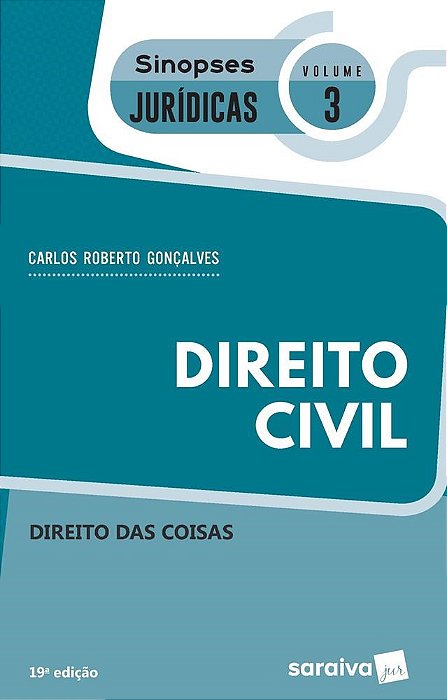 Livro Direito Civil Parte Geral - Vol. 3 - Carlos Roberto Gonca