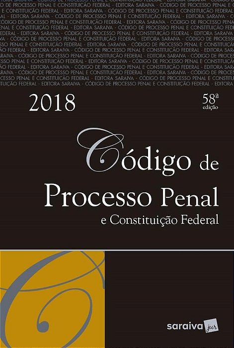 Livro Codigo de Processo Penal e Constituicao Federal - Editora Saraiva