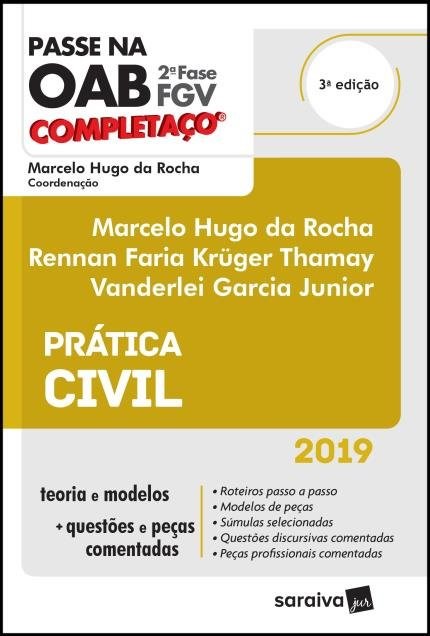 Livro Completaço Oab 2  Fase - Prática Civil - Rocha - Saraiva