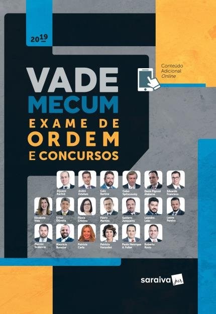 Livro Vade Mecum Exame de Ordem e Concursos - Estefam - Saraiva