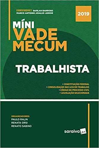 Livro Mini Vade Mecum Trabalhista - Barroso/araujo Junio