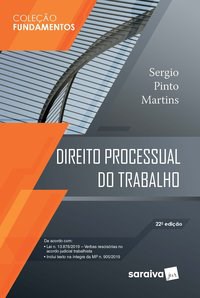Livro Direito Processual do Trabalho - Martins