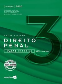Livro Direito Penal Parte especial - Vol. 3 - 7ª edição de 2020 - Estefan 7º edição