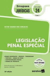 Livro Legislacao Penal Especial - Vol. 24 - Tomo I - Goncalves