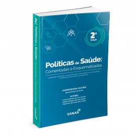 Livro Politicas de Saude: Comentadas e Esquematizadas - Editora Sanar