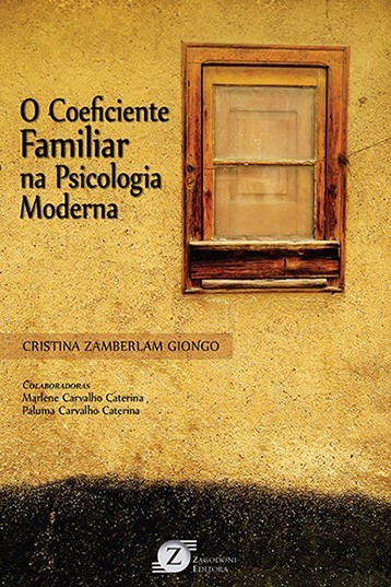 Livro Coeficiente Familiar Na Psicologia Moderna - Giongo